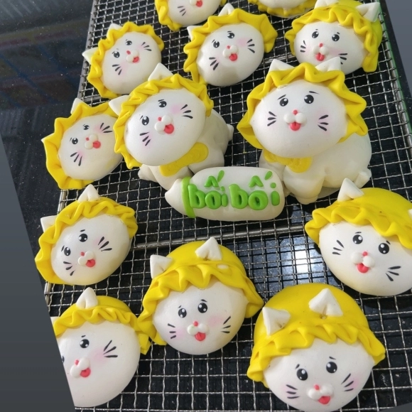 BÁNH BAO TẠO HÌNH  CÓ NHÂN MẪU 01