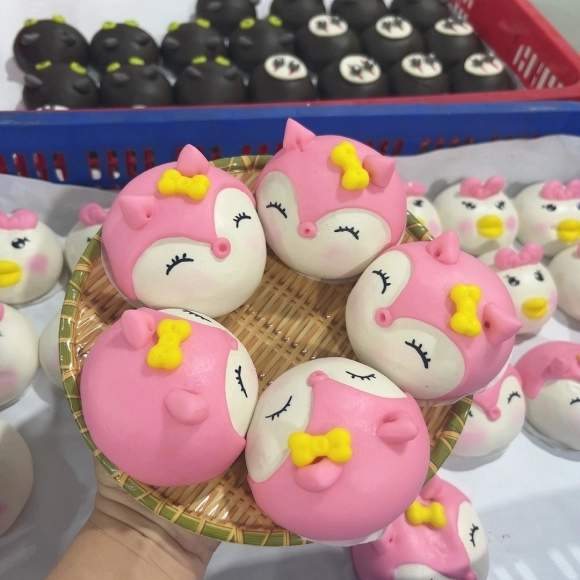 BÁNH BAO TẠO HÌNH KHÔNG NHÂN MẪU 09