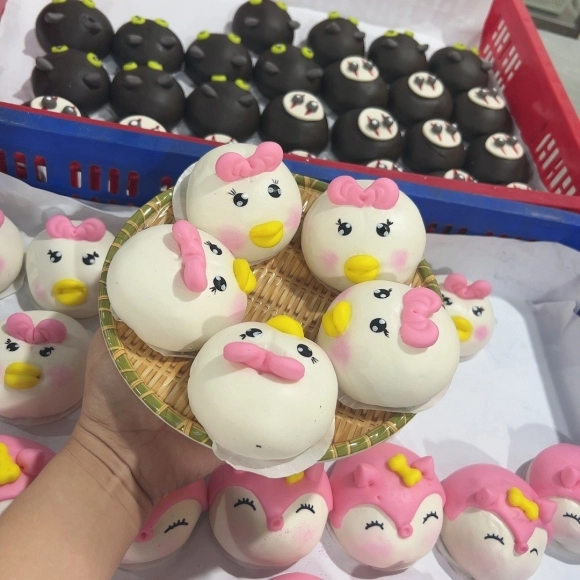BÁNH BAO TẠO HÌNH KHÔNG NHÂN MẪU 08