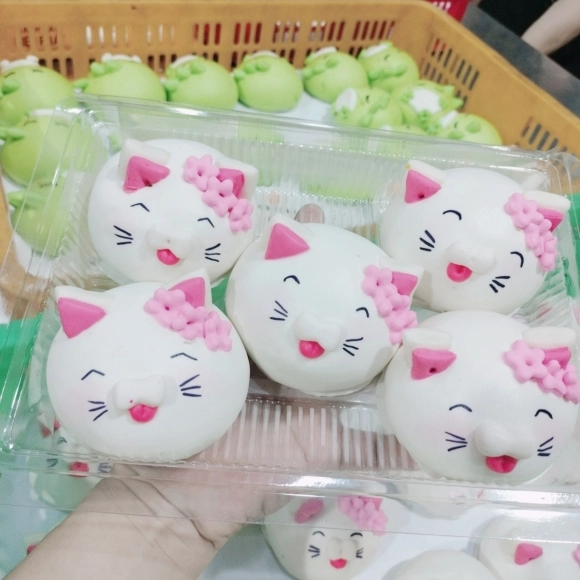 BÁNH BAO TẠO HÌNH KHÔNG NHÂN MẪU 07