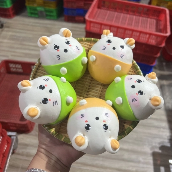 BÁNH BAO TẠO HÌNH KHÔNG NHÂN MẪU 01