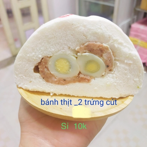 BÁNH BAO 2 TRỨNG CÚT
