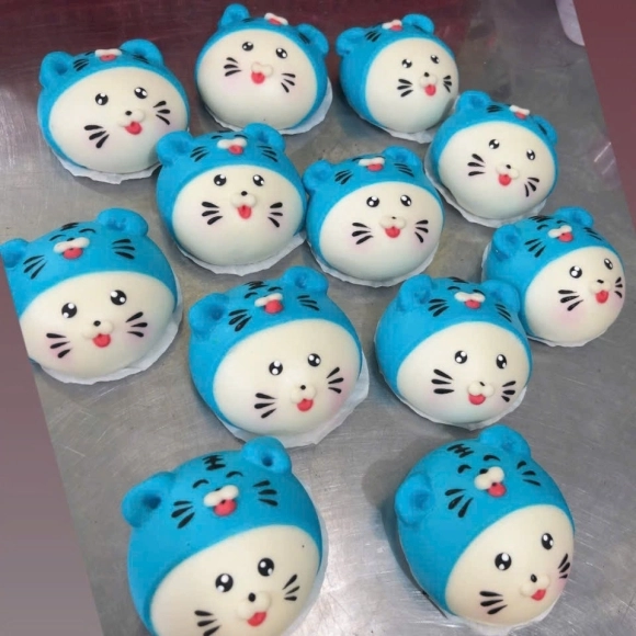 BÁNH BAO TẠO HÌNH KHÔNG NHÂN MẪU 14