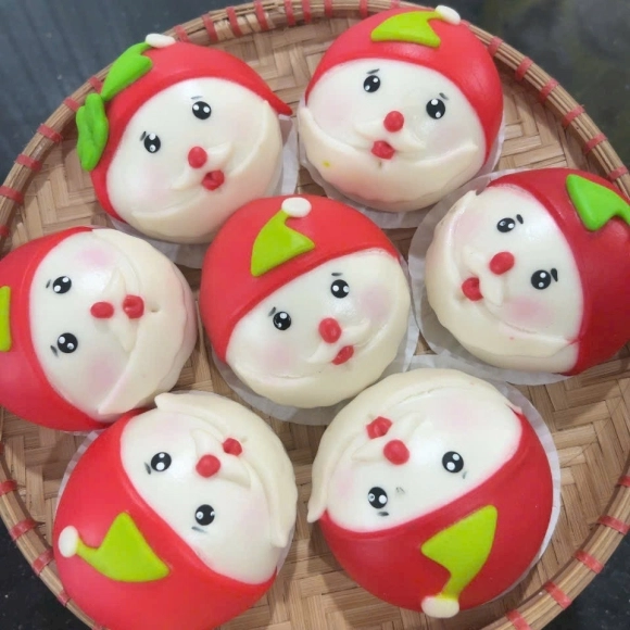 BÁNH BAO TẠO HÌNH KHÔNG NHÂN MẪU 26