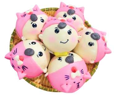 BÁNH BAO TẠO HÌNH KHÔNG NHÂN