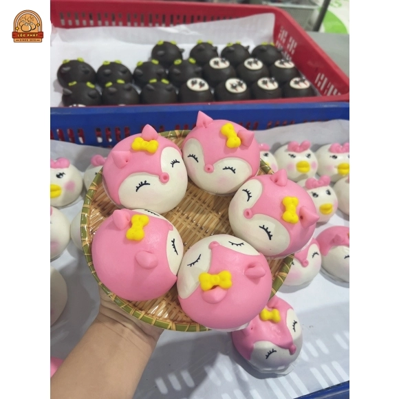 BÁNH BAO TẠO HÌNH KHÔNG NHÂN MẪU 09