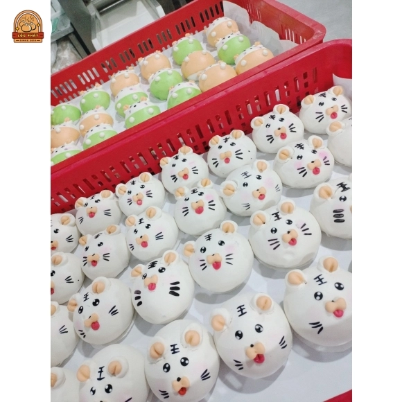 BÁNH BAO TẠO HÌNH KHÔNG NHÂN MẪU 05
