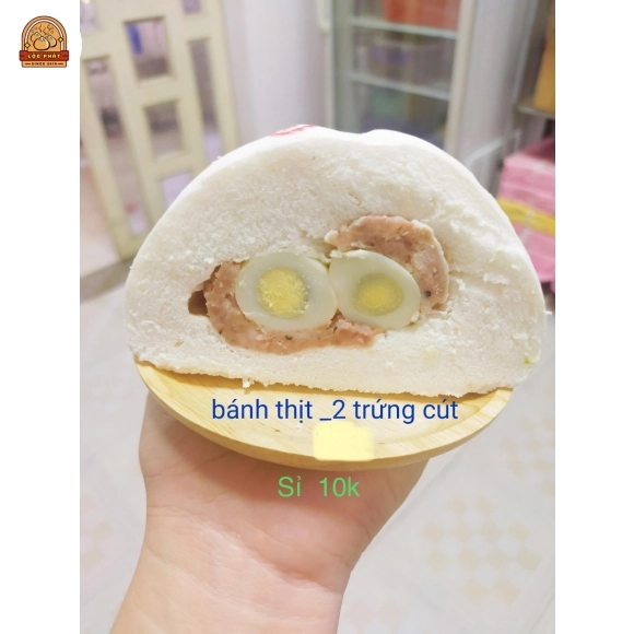 BÁNH BAO 2 TRỨNG CÚT