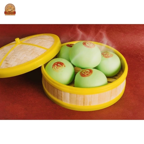 BÁNH BAO NHÂN TRÀ XANH