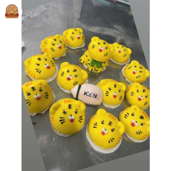 BÁNH BAO TẠO HÌNH KHÔNG NHÂN MẪU 10