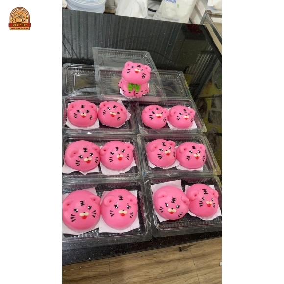 BÁNH BAO TẠO HÌNH KHÔNG NHÂN MẪU 12