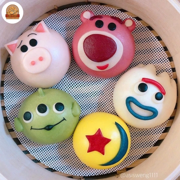 BÁNH BAO TẠO HÌNH KHÔNG NHÂN MẪU 22