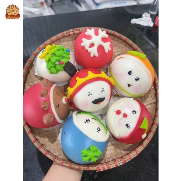 BÁNH BAO TẠO HÌNH KHÔNG NHÂN MẪU 25