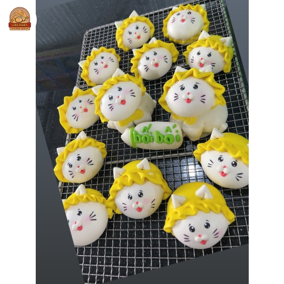 BÁNH BAO TẠO HÌNH  CÓ NHÂN MẪU 01