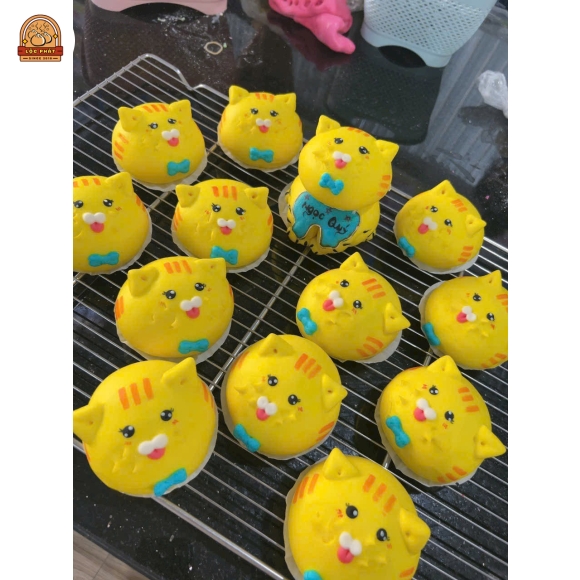 BÁNH BAO TẠO HÌNH KHÔNG NHÂN MẪU 15